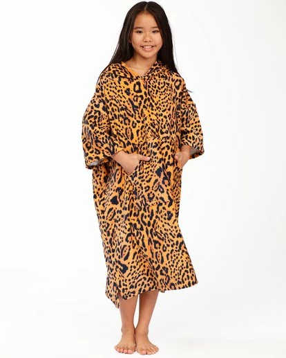 BILLABONG Girls' Teen Hooded Changing Towel ANIMAL 1 BILLABONG Girls' Teen Hooded Changing Towel ANIMAL