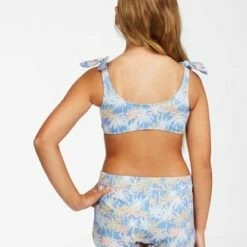 BILLABONG Girl's Talk To The Palm Volley Swim Short BLUE WINK 5 BILLABONG Girl's Talk To The Palm Volley Swim Short BLUE WINK -girls Sales Store abgbs00106 billabongw pkp0 bck1