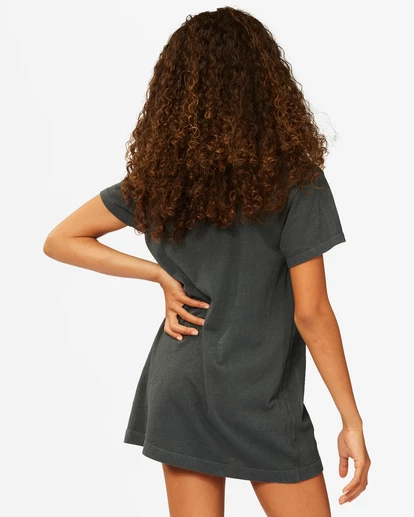 BILLABONG Girls' Keep It Beachy T-Shirt Dress CORAL PINK 8 BILLABONG Girls' Keep It Beachy T-Shirt Dress CORAL PINK - Image 8