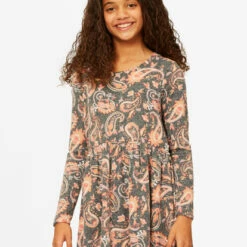 BILLABONG Girls' Ur A Doll Dress BLACK