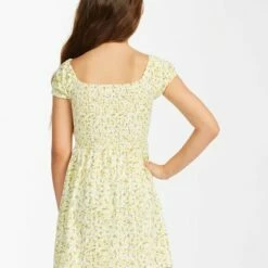 BILLABONG Girls' Beach Love Knit Mini Dress LEMONADE -girls Sales Store abgkd00130 billabongw lad bck1