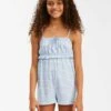 BILLABONG Girls' Shore Enough Knit Romper SURFSIDE