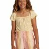 BILLABONG Girl's It's All Daisy Top MIMOSA