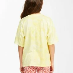 BILLABONG Girls' True Boy Surf Mini Graphic T-Shirt SUNNY DAYZ -girls Sales Store abgkt00148 billabongw sdz bck1