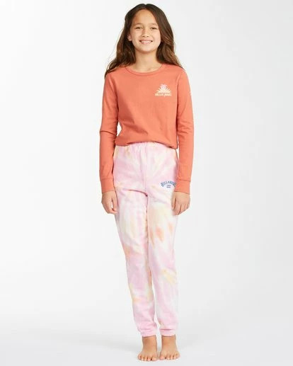 BILLABONG Girls' Making Waves High-Waist Sweatpants LIT UP LILAC 2 BILLABONG Girls' Making Waves High-Waist Sweatpants LIT UP LILAC - Image 2