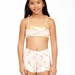 BILLABONG Girls' Mad For You Shorts SALT CRYSTAL 1 -girls Sales Store abgns00103 billabongw mdd0 frt1