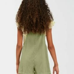 BILLABONG Girls' Wave Watch Jr Short Overall Romper SWEET BLUE 7 BILLABONG Girls' Wave Watch Jr Short Overall Romper SWEET BLUE -girls Sales Store abgns00119 billabongw avo bck1