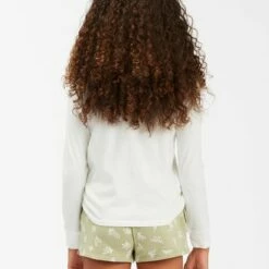 BILLABONG Girls' Pineapple Palms Short Sweatshorts AVOCADO 5 BILLABONG Girls' Pineapple Palms Short Sweatshorts AVOCADO -girls Sales Store abgns00120 billabongw avo bck1