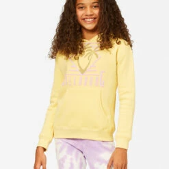BILLABONG Girls' Get Out Of Town Pullover Hoodie STAY GOLDEN