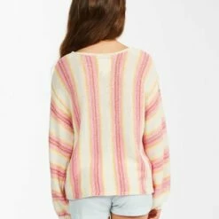 BILLABONG Girls' Baja Sea Pullover Sweater MULTI 5 BILLABONG Girls' Baja Sea Pullover Sweater MULTI -girls Sales Store abgsw00104 billabongw mul bck1