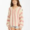 BILLABONG Girls' Baja Sea Pullover Sweater MULTI