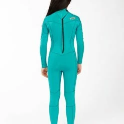 BILLABONG 3/2 Girls' Synergy Back Zip Full Wetsuit ISLAND GREEN 7 BILLABONG 3/2 Girls' Synergy Back Zip Full Wetsuit ISLAND GREEN -girls Sales Store abgw100107 billabongw ign bck1