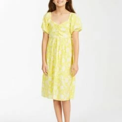 BILLABONG Girls 6-14 Beach Time Dress SUNNY DAYZ