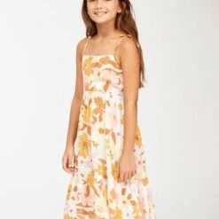 BILLABONG Girls' Far Out Midi Dress MULTI -girls Sales Store abgwd00113 billabongw mul sd1