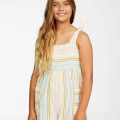 BILLABONG Girls' Hey Cutie Romper MULTI
