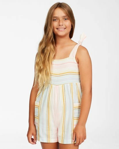 BILLABONG Girls' Hey Cutie Romper MULTI 1 BILLABONG Girls' Hey Cutie Romper MULTI