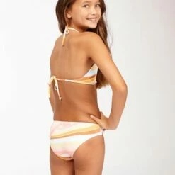 BILLABONG Girls' Sea Of Gold High Neck Bikini Set MULTI -girls Sales Store abgx200128 billabongw mul sd2