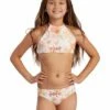 BILLABONG Girl's Sunshine High Neck Bikini Set MULTI