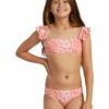 BILLABONG Girl's Way To Love Ruffle Bikini Set MULTI