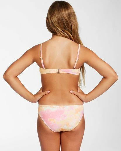 BILLABONG Girls' Chasing Sunshine Two-Piece Bikini Set MULTI 2 BILLABONG Girls' Chasing Sunshine Two-Piece Bikini Set MULTI - Image 2