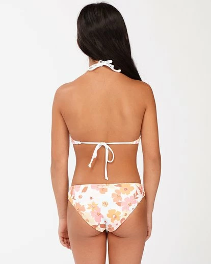 BILLABONG Girls' Walk In The Sun Reversible High-Neck Bikini Set MULTI 8 BILLABONG Girls' Walk In The Sun Reversible High-Neck Bikini Set MULTI - Image 8