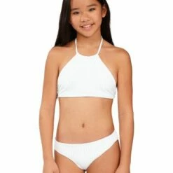 BILLABONG Girls' Walk In The Sun Reversible High-Neck Bikini Set MULTI 23 BILLABONG Girls' Walk In The Sun Reversible High-Neck Bikini Set MULTI -girls Sales Store abgx200162 billabongw mul frt6