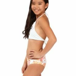 BILLABONG Girls' Walk In The Sun Reversible High-Neck Bikini Set MULTI 33 BILLABONG Girls' Walk In The Sun Reversible High-Neck Bikini Set MULTI -girls Sales Store abgx200162 billabongw mul sd5