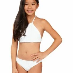 BILLABONG Girls' Walk In The Sun Reversible High-Neck Bikini Set MULTI 34 BILLABONG Girls' Walk In The Sun Reversible High-Neck Bikini Set MULTI -girls Sales Store abgx200162 billabongw mul sd6