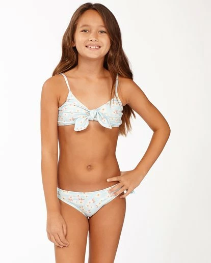 BILLABONG Girls' Picked For You Trilet Bikini Set DREAM BLUE 1 BILLABONG Girls' Picked For You Trilet Bikini Set DREAM BLUE