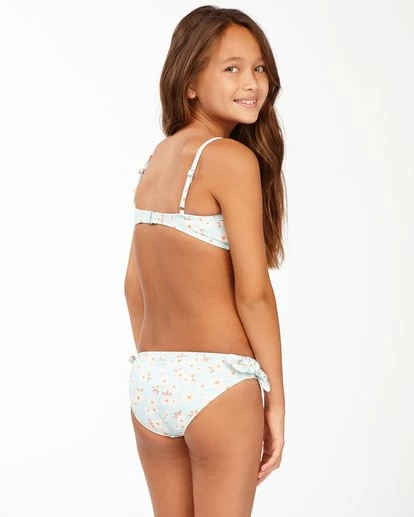 BILLABONG Girls' Picked For You Trilet Bikini Set DREAM BLUE 3 BILLABONG Girls' Picked For You Trilet Bikini Set DREAM BLUE - Image 3