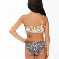 BILLABONG Girls' Sweet Dreams Reversible Bandeau Bikini Set MULTI 9 BILLABONG Girls' Sweet Dreams Reversible Bandeau Bikini Set MULTI -girls Sales Store abgx200170 billabongw mul bck2