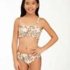 BILLABONG Girls' Sweet Dreams Reversible Bandeau Bikini Set MULTI
