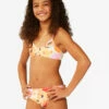 BILLABONG Girls' So Groovy Trilet Bikini Set MULTI