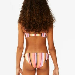 BILLABONG Girls' Knot So Fast Hanky Tie Trilet Bikini Set MULTI -girls Sales Store abgx200177 billabongw mul bck1