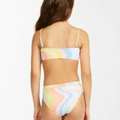 BILLABONG Girls' Groovy Road Mini Crop Bikini Set MULTI -girls Sales Store abgx200190 billabongw mul bck1