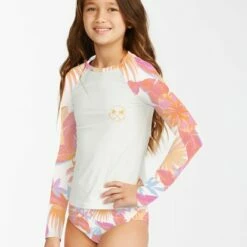 BILLABONG Girls' Tropical Punch Long Sleeve Rashguard Bikini Set MULTI 7 BILLABONG Girls' Tropical Punch Long Sleeve Rashguard Bikini Set MULTI -girls Sales Store abgx200193 billabongw mul sd1