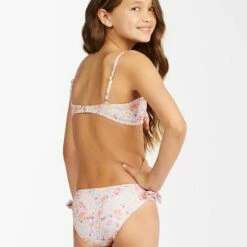 BILLABONG Girls' Sweet Dreamer Trilet Hanky Tie Bikini Set MULTI -girls Sales Store abgx200202 billabongw mul bck1