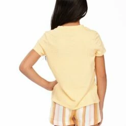 BILLABONG Girls' Heart Of Sunshine T-Shirt MIMOSA -girls Sales Store abgzt00164 billabongw mim bck1