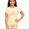 BILLABONG Girls' Heart Of Sunshine T-Shirt MIMOSA