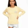 BILLABONG Girls' California Love Long Sleeve T-Shirt MIMOSA