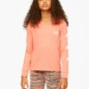 BILLABONG Girls' Born Sunny Long Sleeve T-Shirt SUGAR CORAL