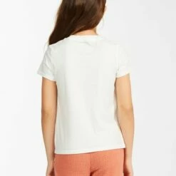 BILLABONG Girls' Cali Bear Boyfriend T-Shirt SALT CRYSTAL -girls Sales Store abgzt00242 billabongw scs bck1