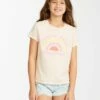 BILLABONG Girls' Feelin Free Boyfriend T-Shirt JUST PEACHY