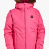 BILLABONG Girls' Sula Insulated Snow Jacket SHAKA PINK