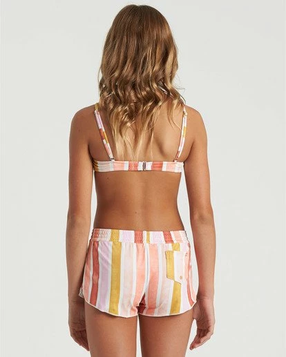BILLABONG Girls' So Stoked Swim Short MULTI 2 BILLABONG Girls' So Stoked Swim Short MULTI - Image 2