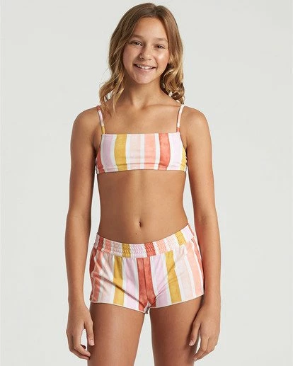 BILLABONG Girls' So Stoked Swim Short MULTI 1 BILLABONG Girls' So Stoked Swim Short MULTI