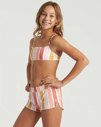 BILLABONG Girls' So Stoked Swim Short MULTI 3 BILLABONG Girls' So Stoked Swim Short MULTI - Image 3