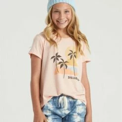 BILLABONG Girls' Mad For You Elastic Waist Shorts LIGHT CHAMBRAY 13 BILLABONG Girls' Mad For You Elastic Waist Shorts LIGHT CHAMBRAY -girls Sales Store g203jmad billabongw srf frt1