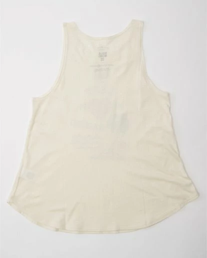 BILLABONG Girls' Waikiki Eye Left Tank Top WHITE CAP 2 BILLABONG Girls' Waikiki Eye Left Tank Top WHITE CAP - Image 2