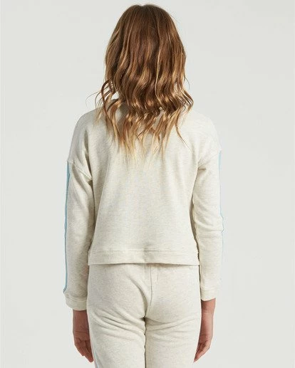 BILLABONG Girls' Cali Bear Sweatshirt ICE ATHLETIC GR 2 BILLABONG Girls' Cali Bear Sweatshirt ICE ATHLETIC GR - Image 2